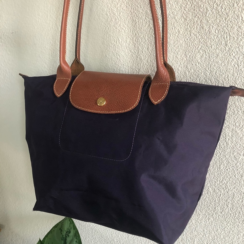 Purple Longchamp Bag